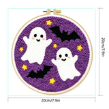 Cute Halloween Ghosts Embroidery Kit