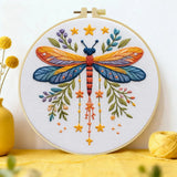 Dragonfly Hand Embroidery Kit The Stichers Heavane