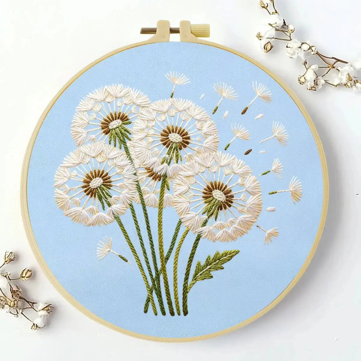 Dandelion Wishes Embroidery Kit Kits For Stitchers
