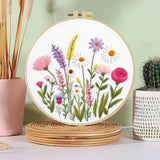 Wildflower Garden Hand Embroidery Kit The Stichers Heavane