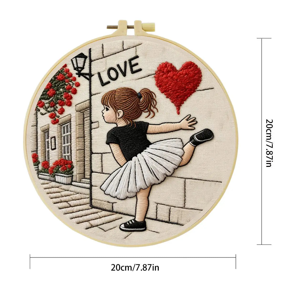 Fashion Princess Embroidery Starter Kit