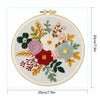 Floral Hand Embroidery Kit