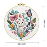Kitten Embroidery Starter Kit