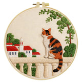 Free Little Cat Embroidery Starter Kit