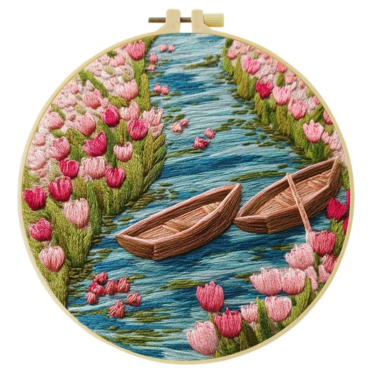 Small Sailboat Embroidery Kit