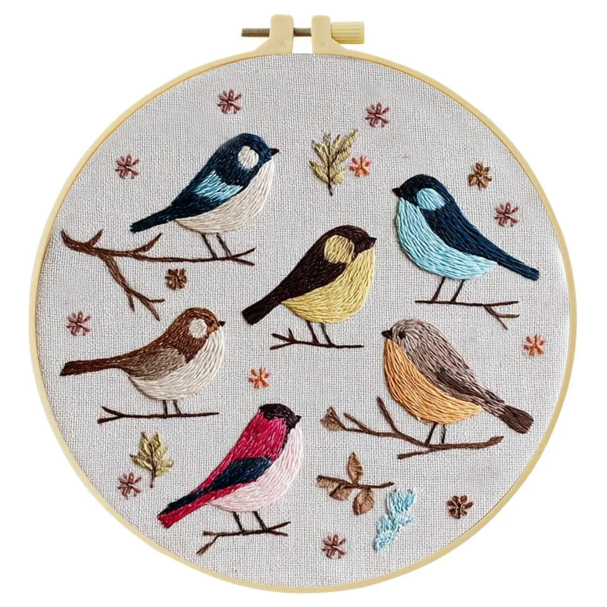 Birds on a Branch Embroidery Starter Kit