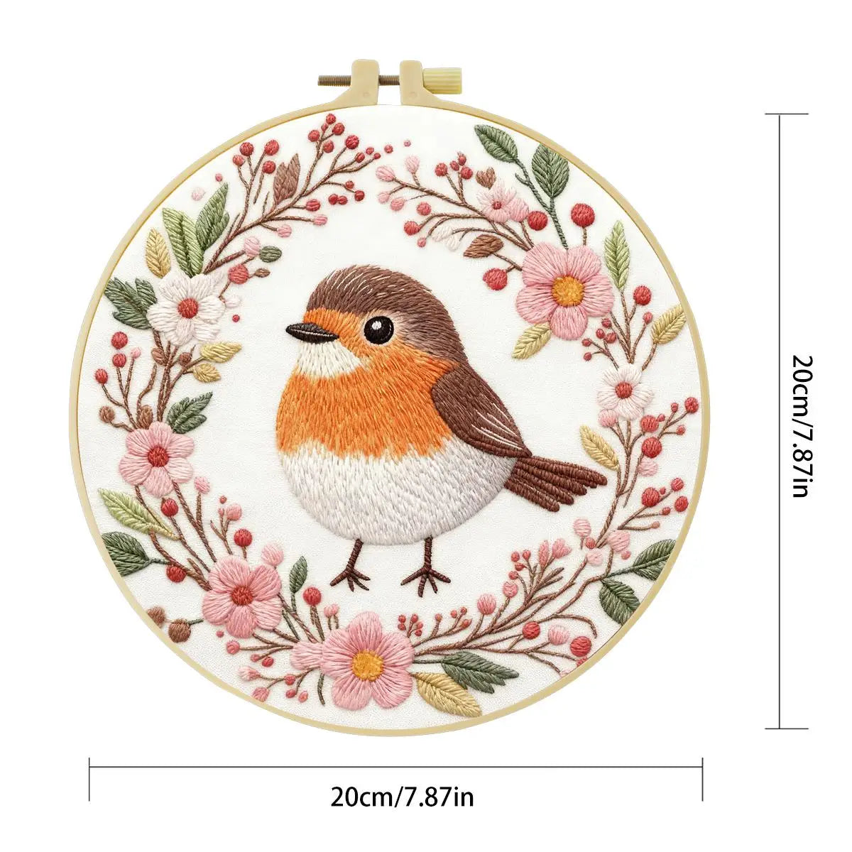 Bird Embroidery Kit
