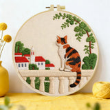 Free Little Cat Embroidery Starter Kit