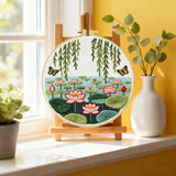 Lotus Pond Embroidery Starter Kit