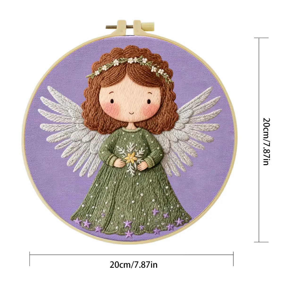 Angel Girl Embroidery Kit