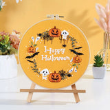 Spooky Halloween Embroidery Kit Collection – 6 Designs