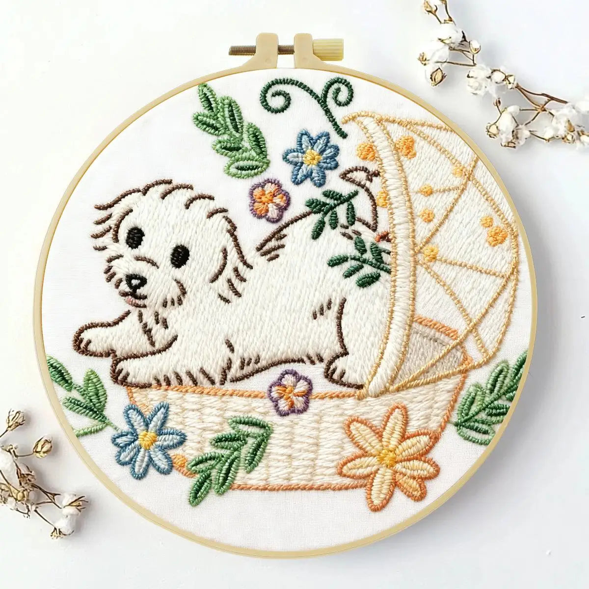 Puppy Embroidery Kit