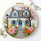 Cottage Garden Hand Embroidery Kit The Stichers Heavane
