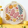 Cozy Autumn Embroidery Kit Kits For Stitchers