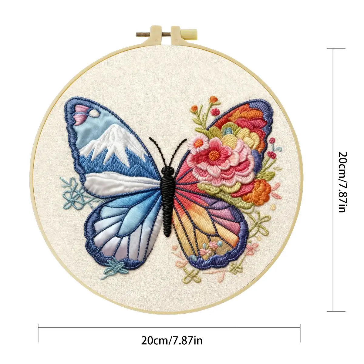 Butterfly Embroidery Kit