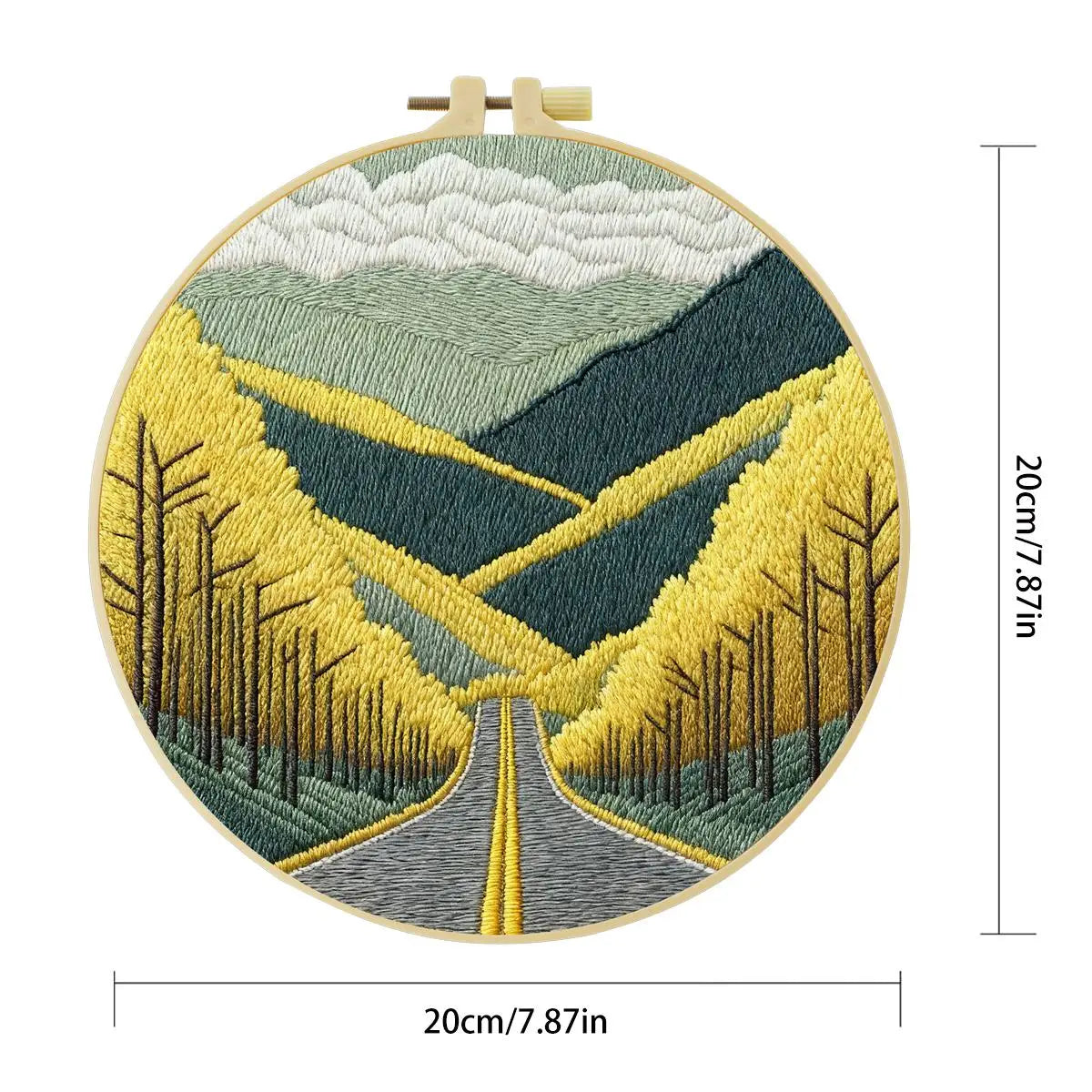 Leaves Embroidery Kit