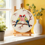Lovebirds Blossom Embroidery Kit Kits For Stitchers