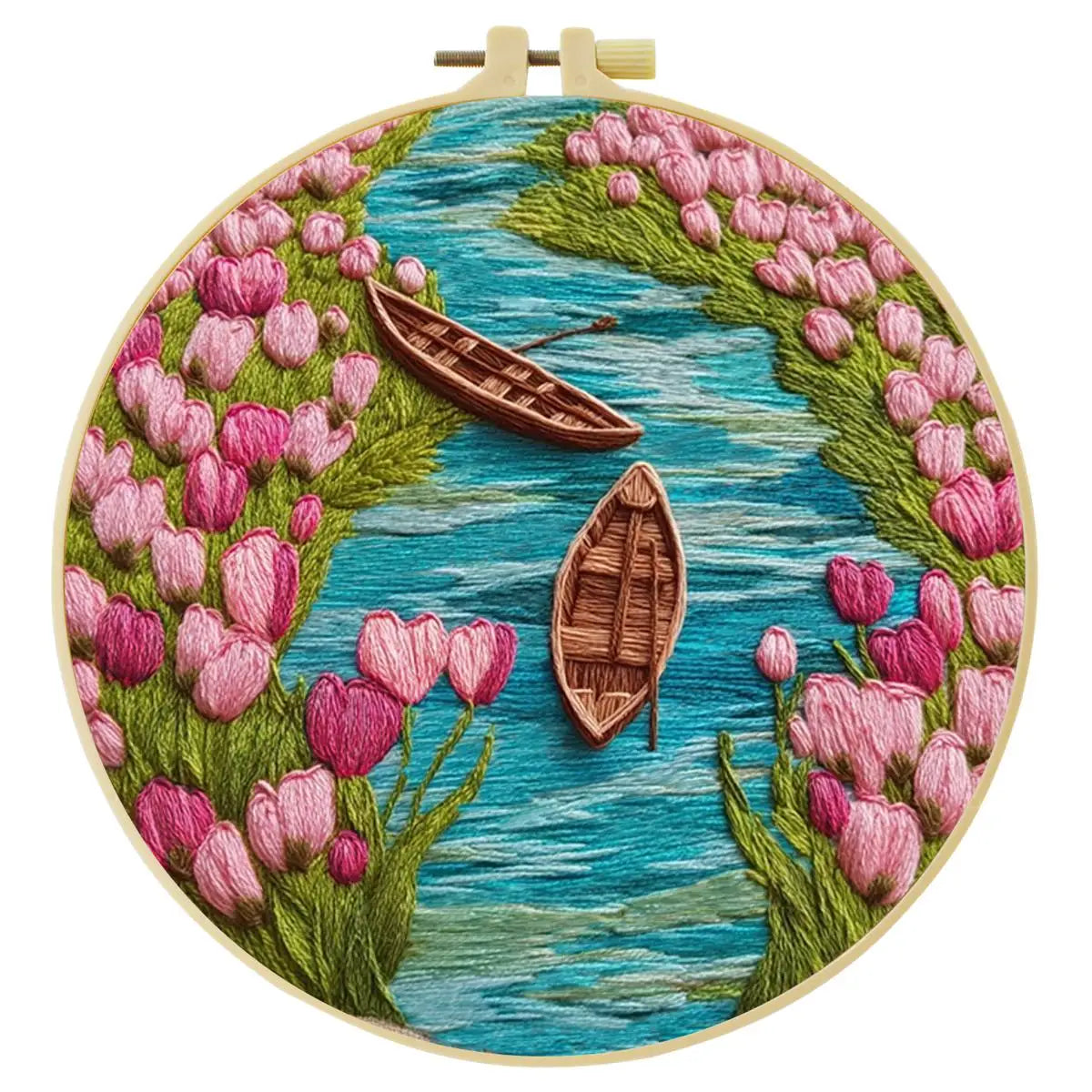 Sea of Flowers Embroidery Kit