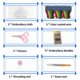 3-Piece Beginner Embroidery Technique Kit Kits For Stitchers
