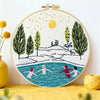 Playing in the River Embroidery Kit
