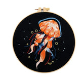 Jellyfish Embroidery Starter Kit