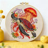 Sea Turtle & Jellyfish Embroidery Kit Kits For Stitchers