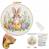 Easter Bunny Embroidery Kit Kits For Stitchers