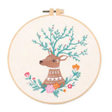 Woodland Animal Hand Embroidery Kit The Stichers Heavane