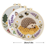 Forest Friends Hand Embroidery Kit The Stichers Heavane