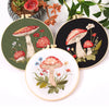 Woodland Mushroom Hand Embroidery Kit