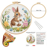 Easter Bunny Embroidery Kit Kits For Stitchers