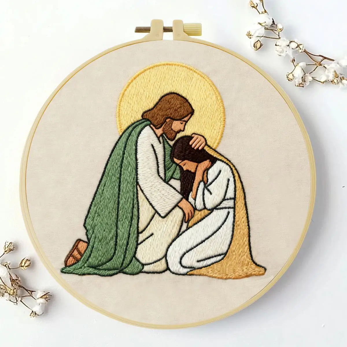 Pray Embroidery Kit