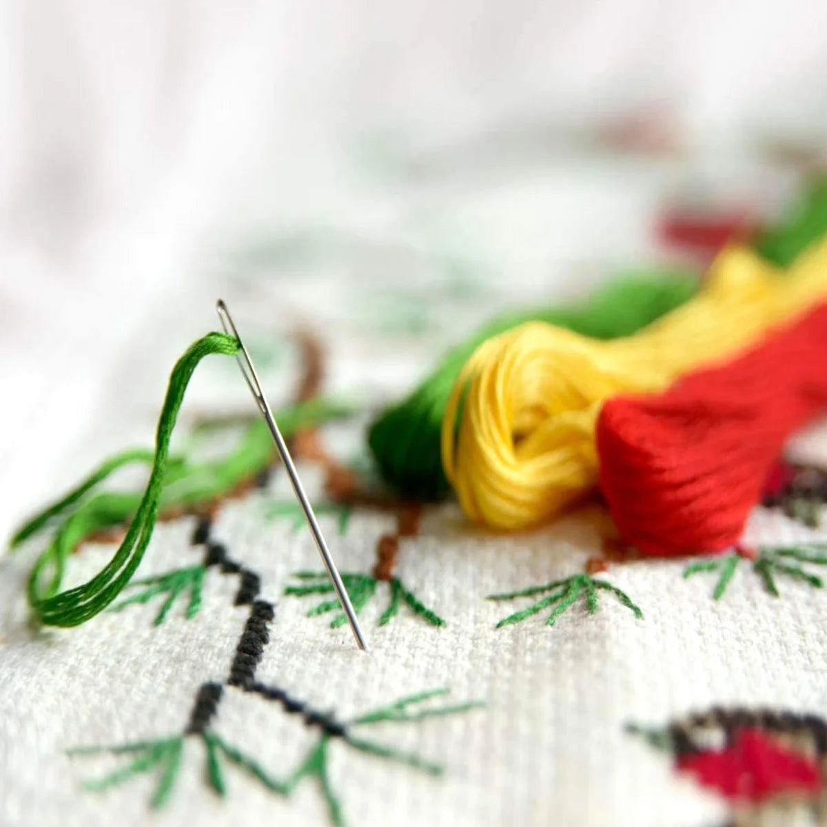 3-Piece Beginner Embroidery Technique Kit Kits For Stitchers