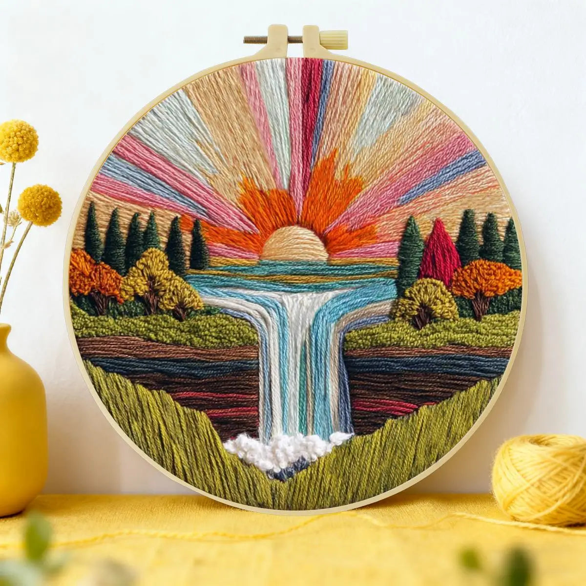 Waterfall Embroidery Starter Kit