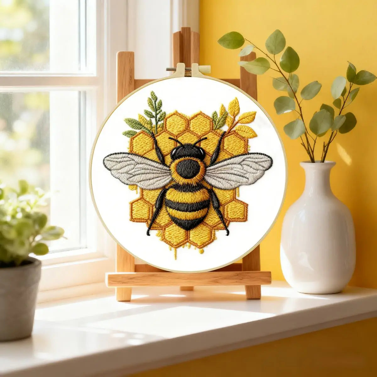 Bee Embroidery Kit