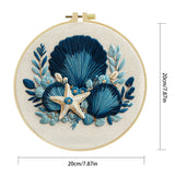 Seaside Shell Hand Embroidery Kit