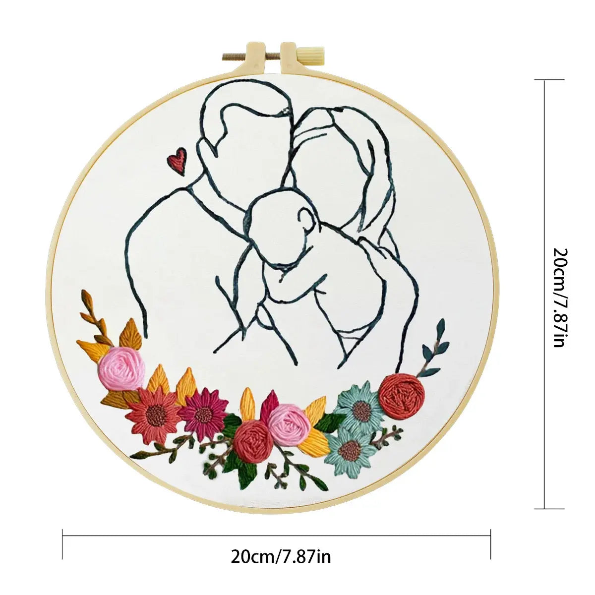 Family Embroidery Starter Kit The Stichers Heavane