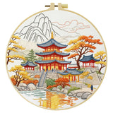 Leaves Embroidery Kit
