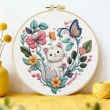 Kitten Embroidery Starter Kit