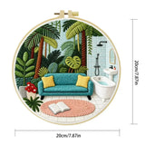 Tropical Oasis Embroidery Kit Kits For Stitchers