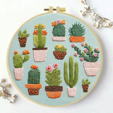 Cactus Embroidery Kit