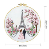 Springtime Paris Love Embroidery Kit 🌸🗼💕 Kits For Stitchers