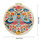 Colorful Folk Moth Embroidery Kit Kits For Stitchers