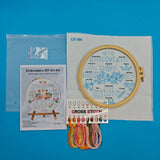 3-Piece Beginner Embroidery Stitch Learning Kit Kits For Stitchers