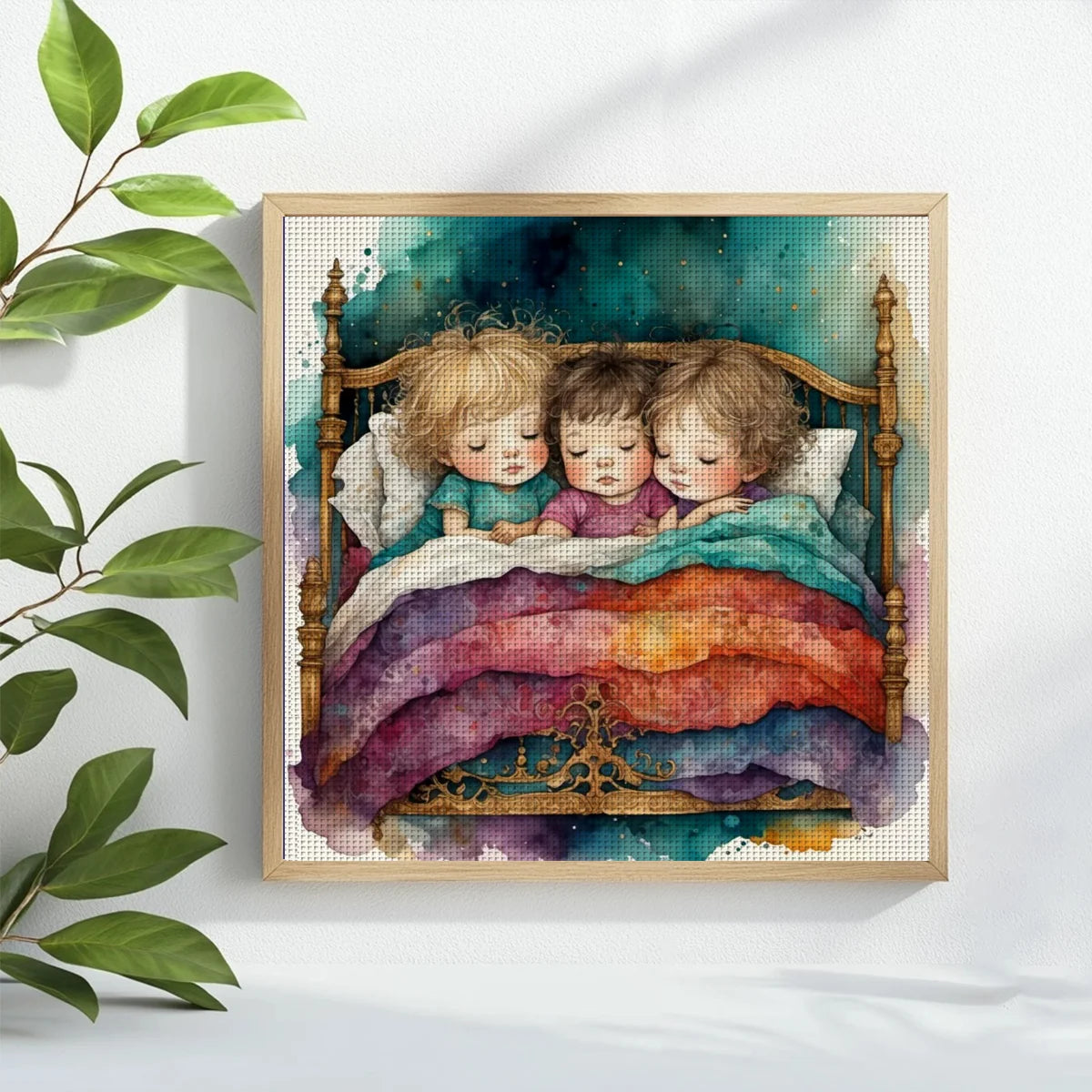 Sweet Dreams Sleepover Cross Stitch Kit🛏️💤💖