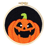 Cute Halloween Characters Embroidery Kit Collection – 6 Designs