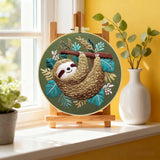 Sloth Embroidery Starter Kit