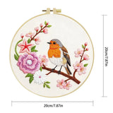Robin Blossom Embroidery Kit Kits For Stitchers