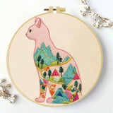 World of Cats Embroidery Kit