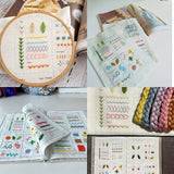 Embroidery Stitch Practice Book Kits For Stitchers